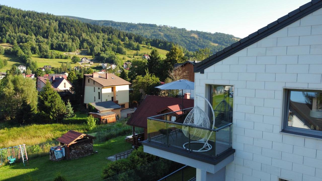 Widokowy Apartament Jodlowa Ski&Bike Щирк Екстер'єр фото