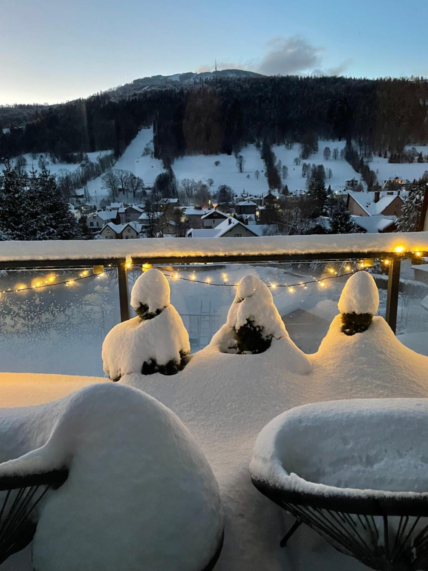 Widokowy Apartament Jodlowa Ski&Bike Щирк Екстер'єр фото