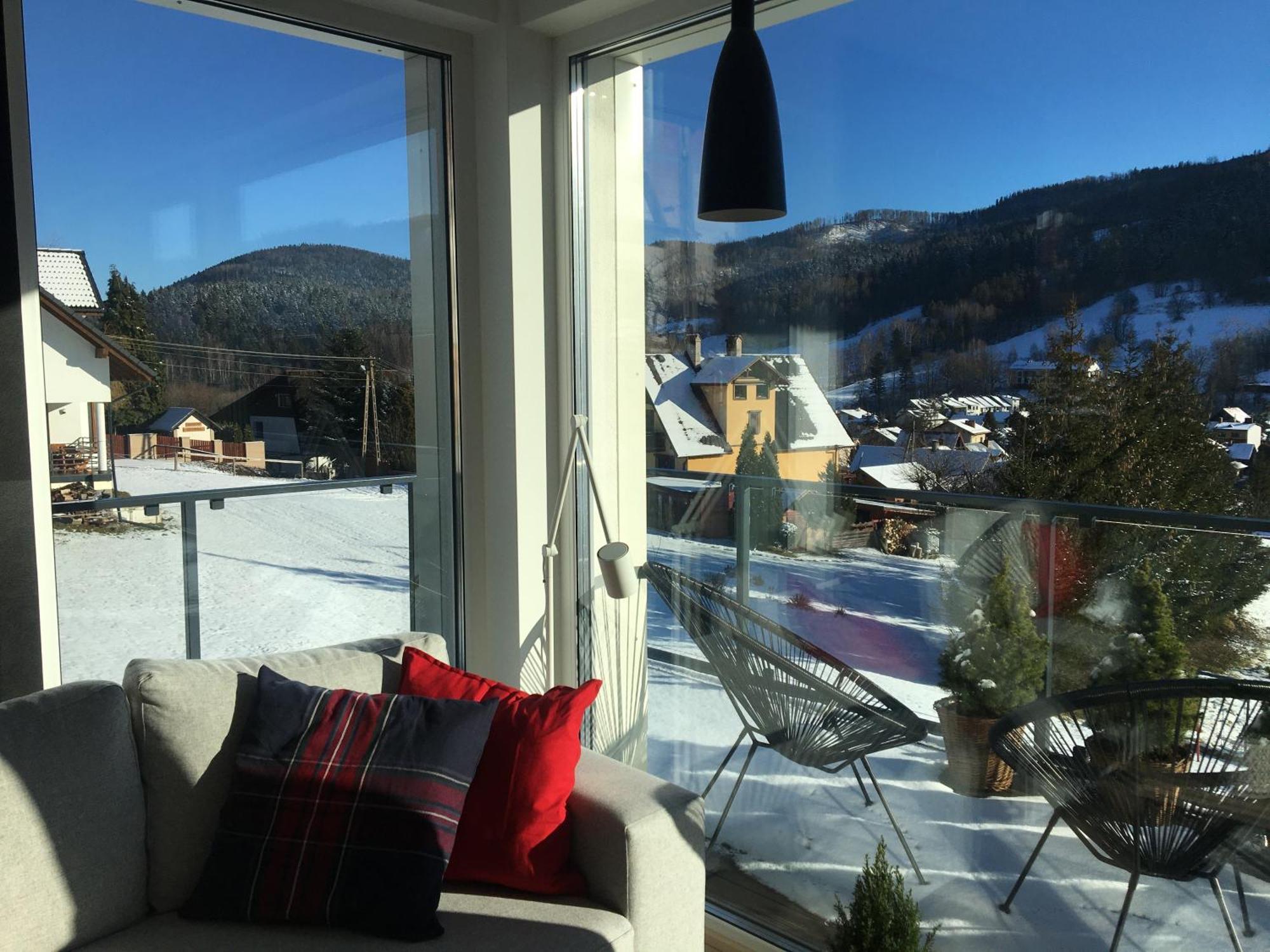 Widokowy Apartament Jodlowa Ski&Bike Щирк Екстер'єр фото